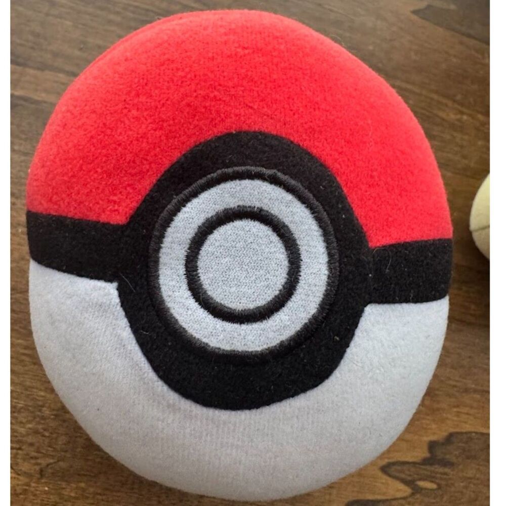 Pokemon Pokeball Plush Stuffed Toy 5" 2022 Toy Factory